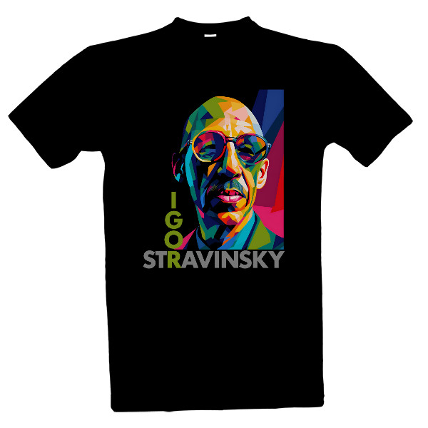 Tričko s potiskem Igor Stravinsky