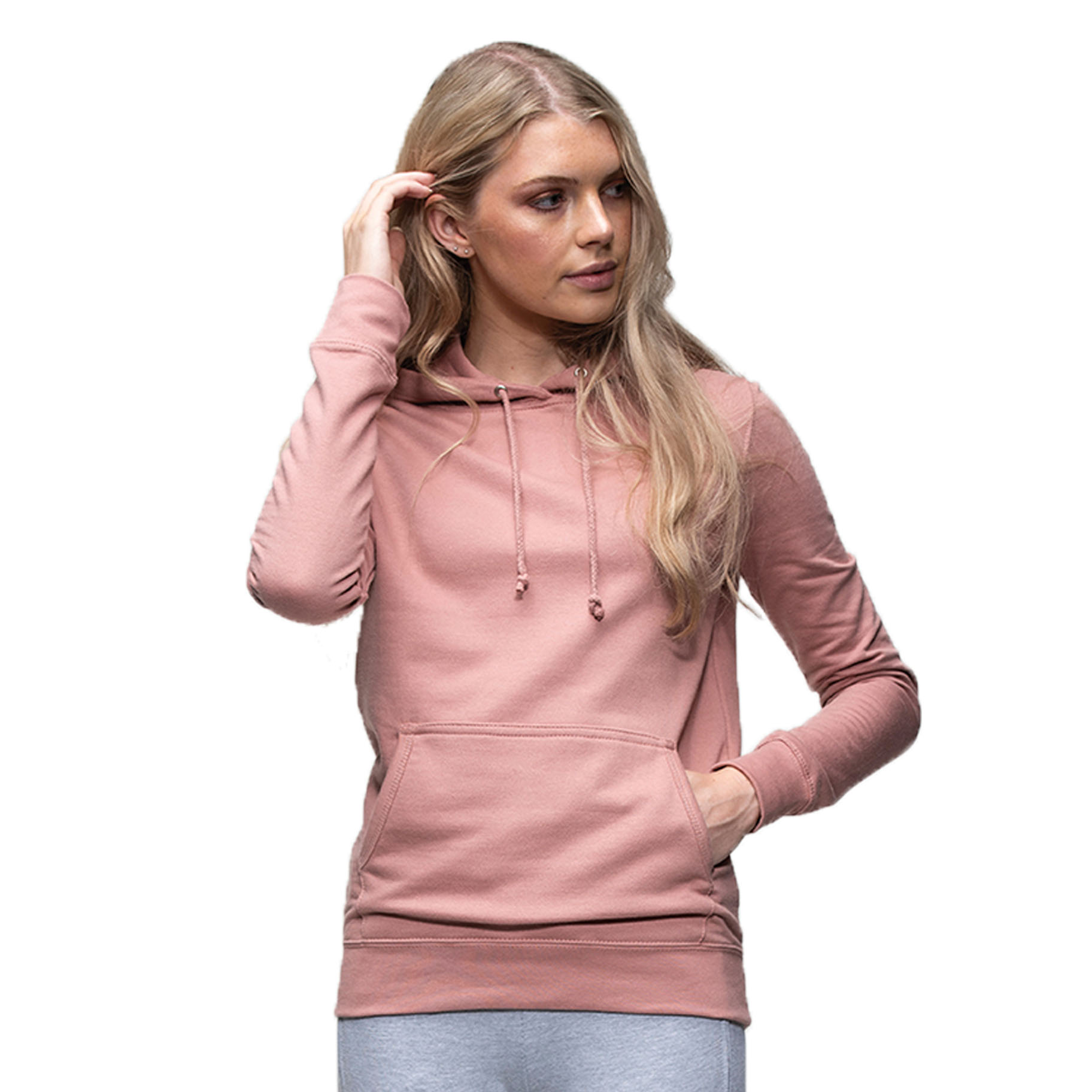 Dámská mikina s kapucí detail 3