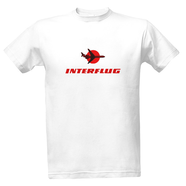 Tričko s potiskem Interflug